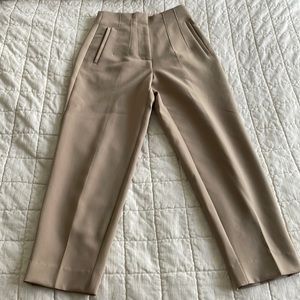 Zara high waisted trousers